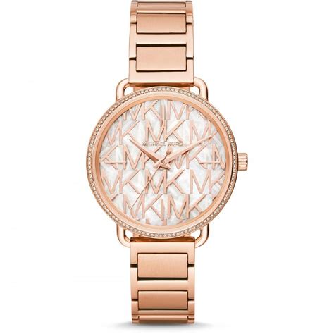 michael kors portia watch rose gold|mk rose gold watch sale.